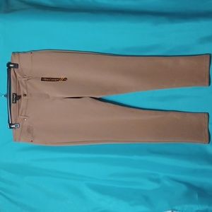 Like an Angle Women's Tan Stretch Skinny Pants. Size 3X